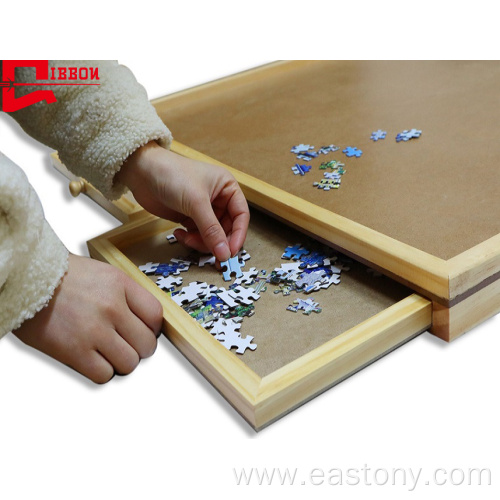 New Design Wooden Puzzle Plateau with Good Look